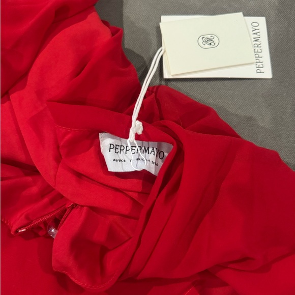 Peppermayo Elysia Chiffon Mini Dress NWT S/US4 - Picture 5 of 5